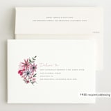 "Blossom Baby" - Birth Announcements in Rose by Morgan Ramberg - FREE Recipient Addressing