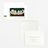 "Merriest Occasion" - Birth Announcements in Pearl by Megan Davis - Assembled