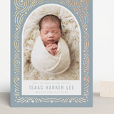 "Star Bright" - Birth Announcements in Slateblue by Meggy Masters - Front