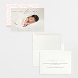 "Blissful Welcome" - Birth Announcements in Fawn by Olivia Raufman - Assembled