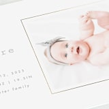 "Our Little Love" - Birth Announcements in Cloud by Carolyn Nicks - Detail