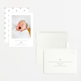 "Heart" - Birth Announcements in Charcoal by Blustery August - Assembled
