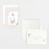 "Tiny Sprigs" - Birth Announcements in Latte by Kristie Kern - Assembled