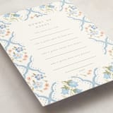 "BlueFloralbaby" - Baby Shower Game Cards in Icing by samovilka - Detail