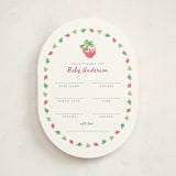 "Someone Berry Special" - Baby Shower Game Cards in Strawberry by Holton Art and Design - Front