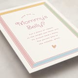 "Little Sweetheart" - Baby Shower Game Cards in Candy by letterfix - Detail