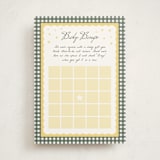 "Over the Moon" - Baby Shower Game Cards in Dandelion by Heather Schertzer - Front