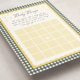 "Over the Moon" - Baby Shower Game Cards in Dandelion by Heather Schertzer - Detail