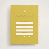 "Little Chicks on the Way" - Baby Shower Game Cards in Corn by Lucrecia Caporale - Front