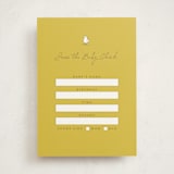 "Little Chicks on the Way" - Baby Shower Game Cards in Corn by Lucrecia Caporale - Front