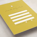 "Little Chicks on the Way" - Baby Shower Game Cards in Corn by Lucrecia Caporale - Detail