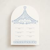 "Round And Round" - Baby Shower Game Cards in Pool by Gwen Bedat - Front