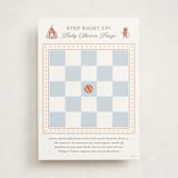 "Disney's Dumbo Circus" - Baby Shower Game Cards in Elephant by Corinne Malesic - Front