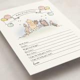 "Disney's Winnie the Pooh Mom to Bee" - Baby Shower Game Cards in Powder by Becky Nimoy - Detail