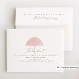 "gilded shower" - Baby Shower Thank You Cards in Rose by Phrosné Barwood - FREE Recipient Addressing