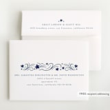 "Cloud Cover" - Baby Shower Thank You Cards in Midnight by Lehan Veenker - FREE Recipient Addressing