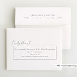 "Boho Frame" - Baby Shower Thank You Cards in Dove by Tamara Hilje - FREE Recipient Addressing