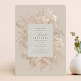 "Bridal Sprinkle" - Bridal Shower Invitations in Oak by Chris Griffith - Front