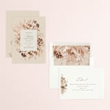 "Bridal Sprinkle" - Bridal Shower Invitations in Oak by Chris Griffith - Assembled