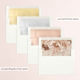"Bridal Sprinkle" - Bridal Shower Invitations in Oak by Chris Griffith - Envelope Liner Options
