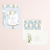 "Bridal Cake" - Bridal Shower Invitations in Winter by Itsy Belle Studio - Assembled
