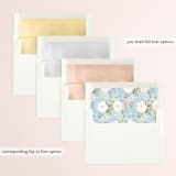 "Bridal Cake" - Bridal Shower Invitations in Winter by Itsy Belle Studio - Envelope Liner Options