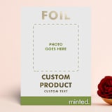 "Portrait Custom" - Bridal Shower Invitations in Golden by Minted - Front