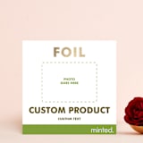 "Square Custom" - Bridal Shower Invitations in Golden by Minted - Front