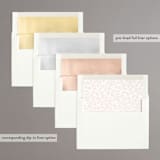 "Country Garden" - Bridal Shower Invitations in Petal by Susan Moyal - Envelope Liner Options