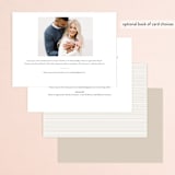"rustic elegance" - Bridal Shower Invitations in Silk by Kelly Schmidt - Back of Card Options