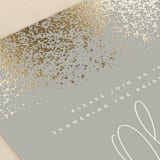 "showers" - Bridal Shower Invitations in Sage by JoAnn Jinks - Detail