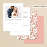 "Botanical Cheers" - Bridal Shower Invitations in Petal by Itsy Belle Studio - Back of Card