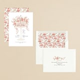 "Botanical Cheers" - Bridal Shower Invitations in Petal by Itsy Belle Studio - Assembled