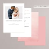 "Sweet Dreams" - Bridal Shower Invitations in Blush by Teju Reval - Back of Card Options