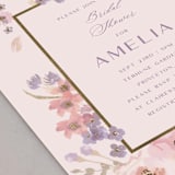 "Sweet Dreams" - Bridal Shower Invitations in Blush by Teju Reval - Detail