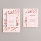"Sweet Dreams" - Bridal Shower Invitations in Blush by Teju Reval - Matching Enclosure Card