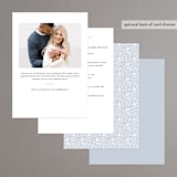 "Bubbly Brunch" - Bridal Shower Invitations in Sea by Michelle Taylor - Back of Card