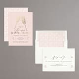 "Bubbly Brunch" - Bridal Shower Invitations in Blush by Michelle Taylor - Assembled