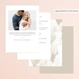 "dressed up" - Bridal Shower Invitations in Champagne by Rebecca Durflinger - Back of Card