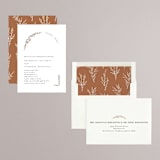 "Embellished Arch" - Bridal Shower Invitations in Linen by Erica Krystek - Assembled