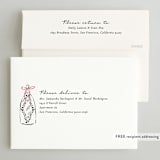 "Sparkling Champagne Tower" - Bridal Shower Invitations in Petal by Jackie Crawford - FREE Recipient Addressing