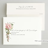 "Timeless Blooms" - Bridal Shower Invitations in Peony by Susan Moyal - FREE Recipient Addressing