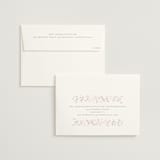 "Floral Wisp" - Bridal Shower Invitations in Ivory by Angela Thompson - FREE Recipient Addressing