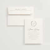 "manouti" - Bridal Shower Invitations in Ice by chocomocacino - Invitation with Envelope