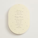 "Pearls" - Bridal Shower Invitations in Cream by Baumbirdy - Front