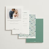 "Garden Gate" - Bridal Shower Invitations in Garden by Paper Sun Studio - Back of Card Options