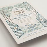 "Garden Gate" - Bridal Shower Invitations in Garden by Paper Sun Studio - Detail