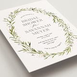 "Aveline" - Bridal Shower Invitations in Diamond by Kate Ahn - Detail