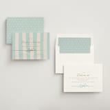 "Macaron Box" - Bridal Shower Invitations in Aquamarine by Leia Matt - Assembled