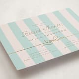 "Macaron Box" - Bridal Shower Invitations in Aquamarine by Leia Matt - Detail